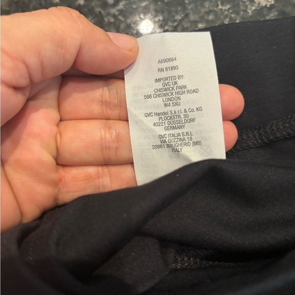 Isaac Mizrahi Black Wide Leg Pants - Picture 4 of 8